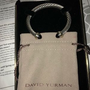 David yurman classic cable bracelet w stone ends